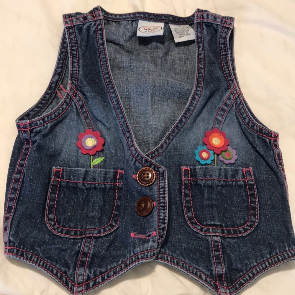 Talbots Kids little girl vest